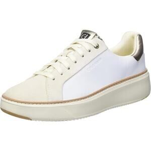 NWT Cole Haan Women's GrandPrø Topspin Sneaker ,White/Leo Print-Size 5.5